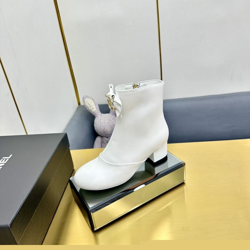 Ch*el leather shoes